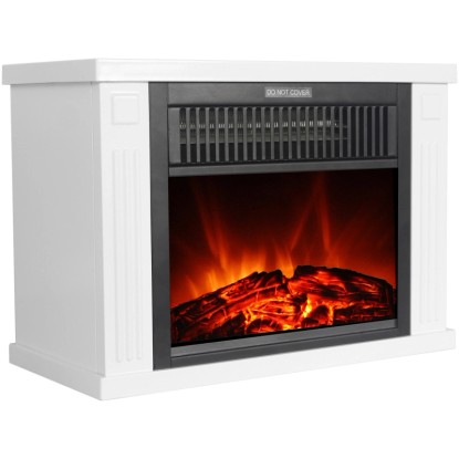 EL Fuego Brügge Elektrický krb bílý 1,2 kW