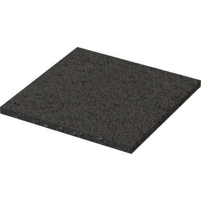GS Terrassen Gumová podložka pod nastav.terče, 1 ks, 200 x 200 x 5 mm