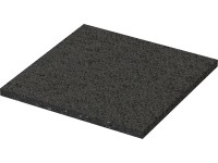 GS Terrassen Gumová podložka pod nastav.terče, 1 ks, 200 x 200 x 5 mm