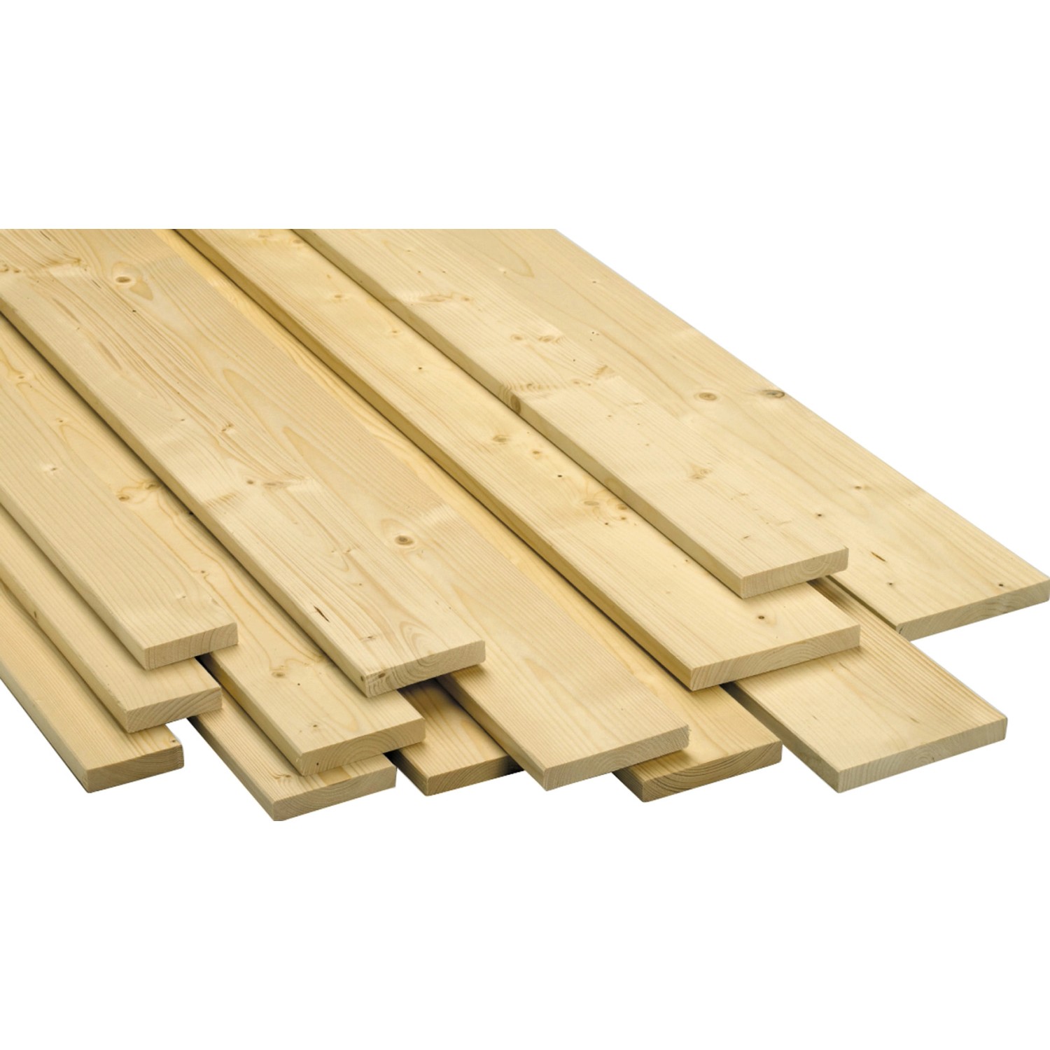 Rettenmeier Hoblované prkno, hladké smrk/jedle kvalita GKL1, 210 x 14,2 x 2,6 cm
