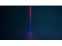 EGLO Stojací LED lampa RGBIC 1bodová, černo-bílá, 14,6 W EGLO Stojací LED lampa RGBIC 1bodová, černo-bílá, 14,6 W