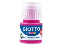 GIOTTO Akrylová barva Decor Acrylic MATT magenta, 25 ml GIOTTO Akrylová barva Decor Acrylic MATT magenta, 25 ml