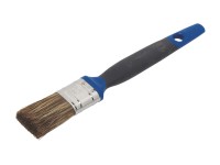 LUX-TOOLS Plochý štětec na lazuru s rukojetí Softgrip 30 mm