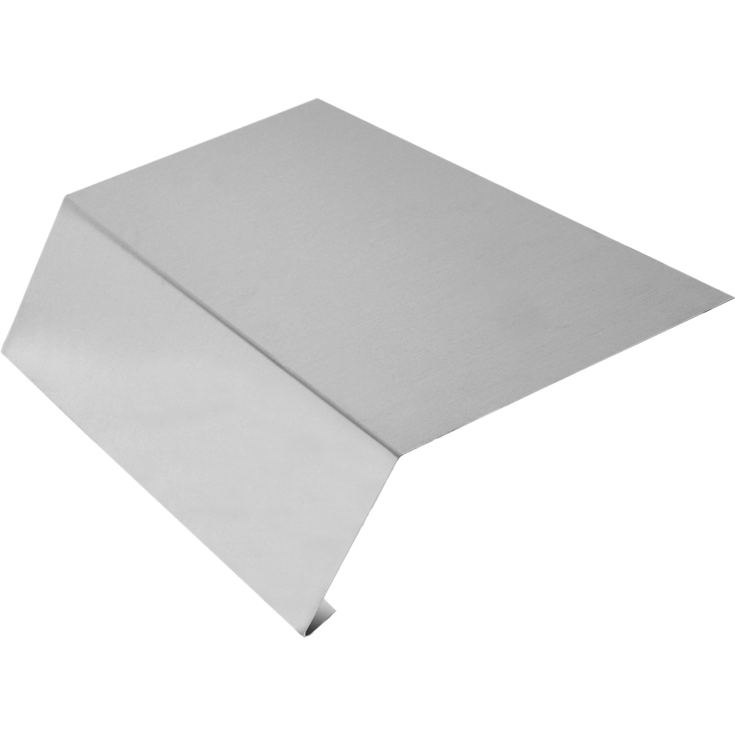 Sarei Okapní plech bez přehybu na vodu přířez hliník 200 x 2000 mm