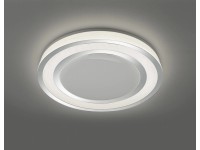 Trio Stropní LED svítidlo Noriaki hvězdná obloha průměr 59,5 cm chromové