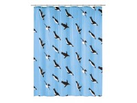 Kleine Wolke Sprchový závěs Penguin 180 x 200 cm