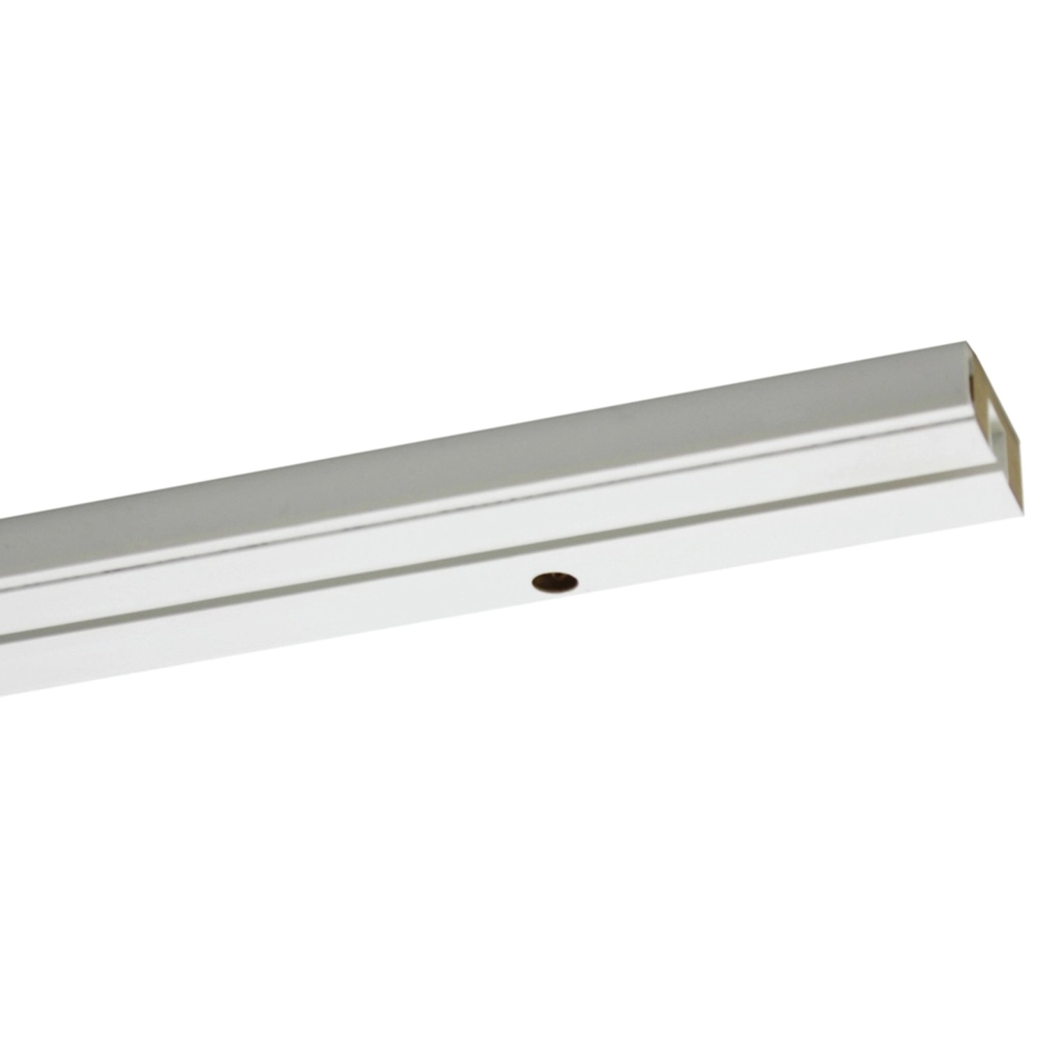 Gardinia Záclonová kolejnička jednodrážková GE1 bílá 120 cm