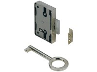 Hettich Západkový zámek 60 mm x 58 mm x 8,7 mm poniklovaná ocel
