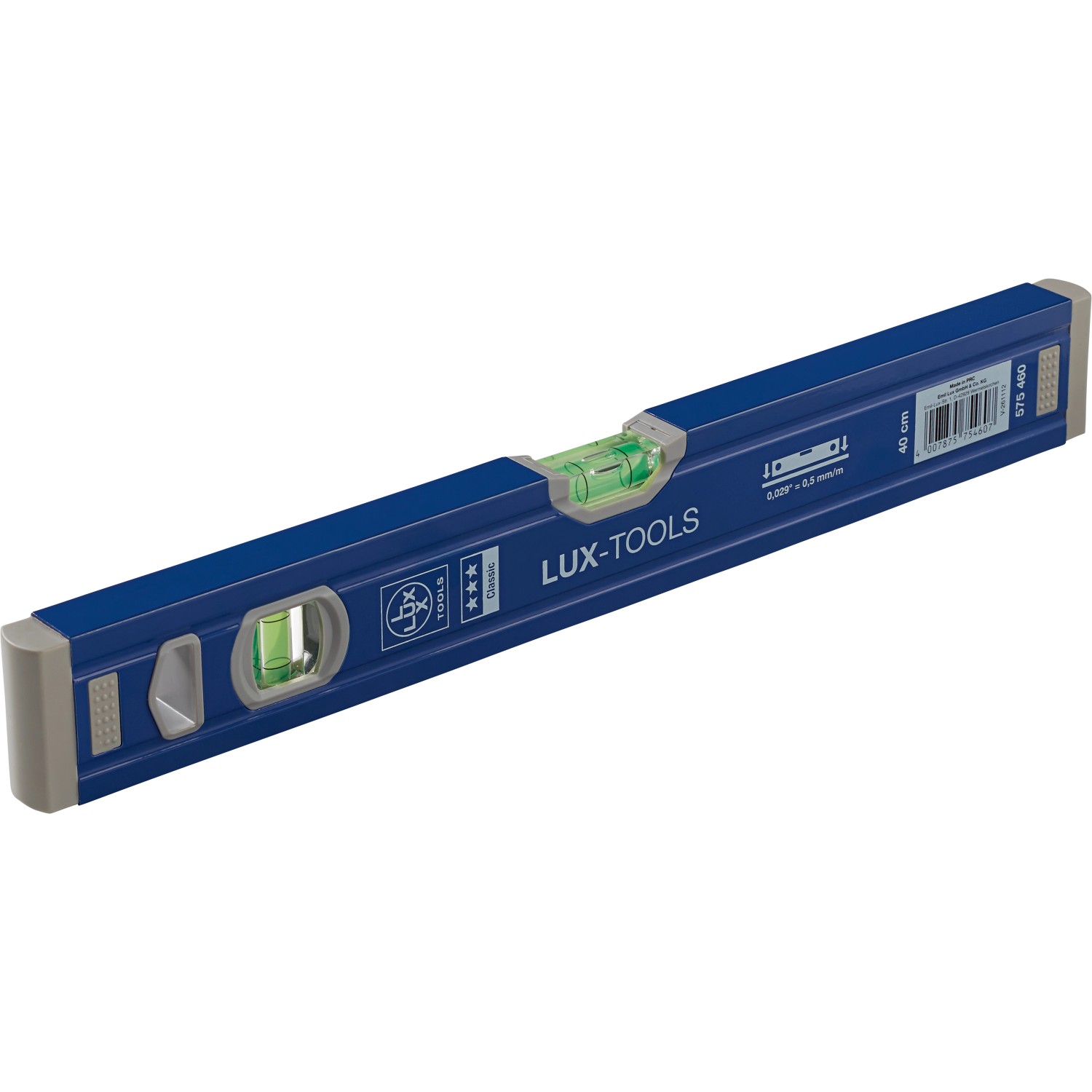 LUX-TOOLS Hliníková vodováha Classic 40 cm