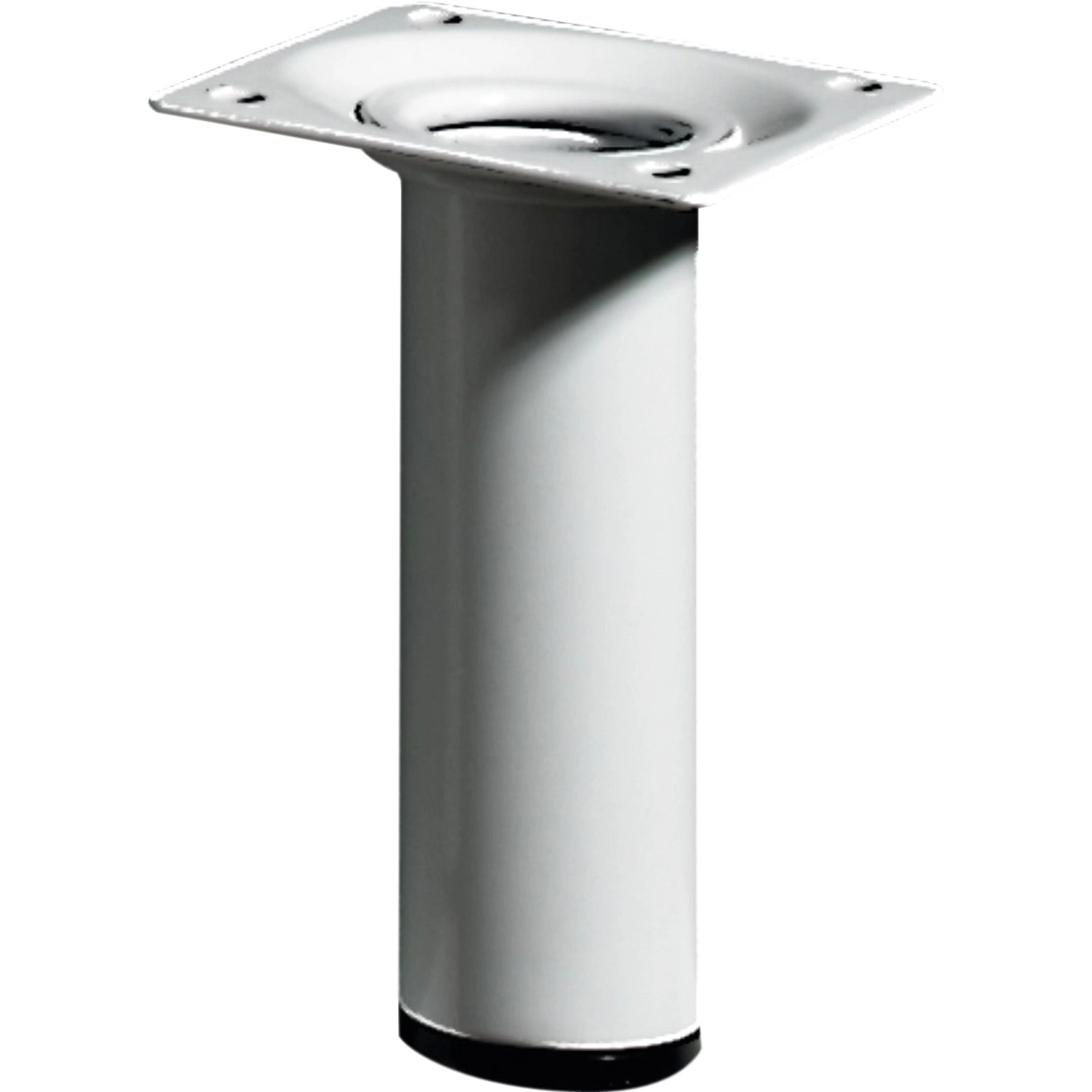 Hettich Nábytková noha kulatá, bílá, pr. 30 x 100 mm