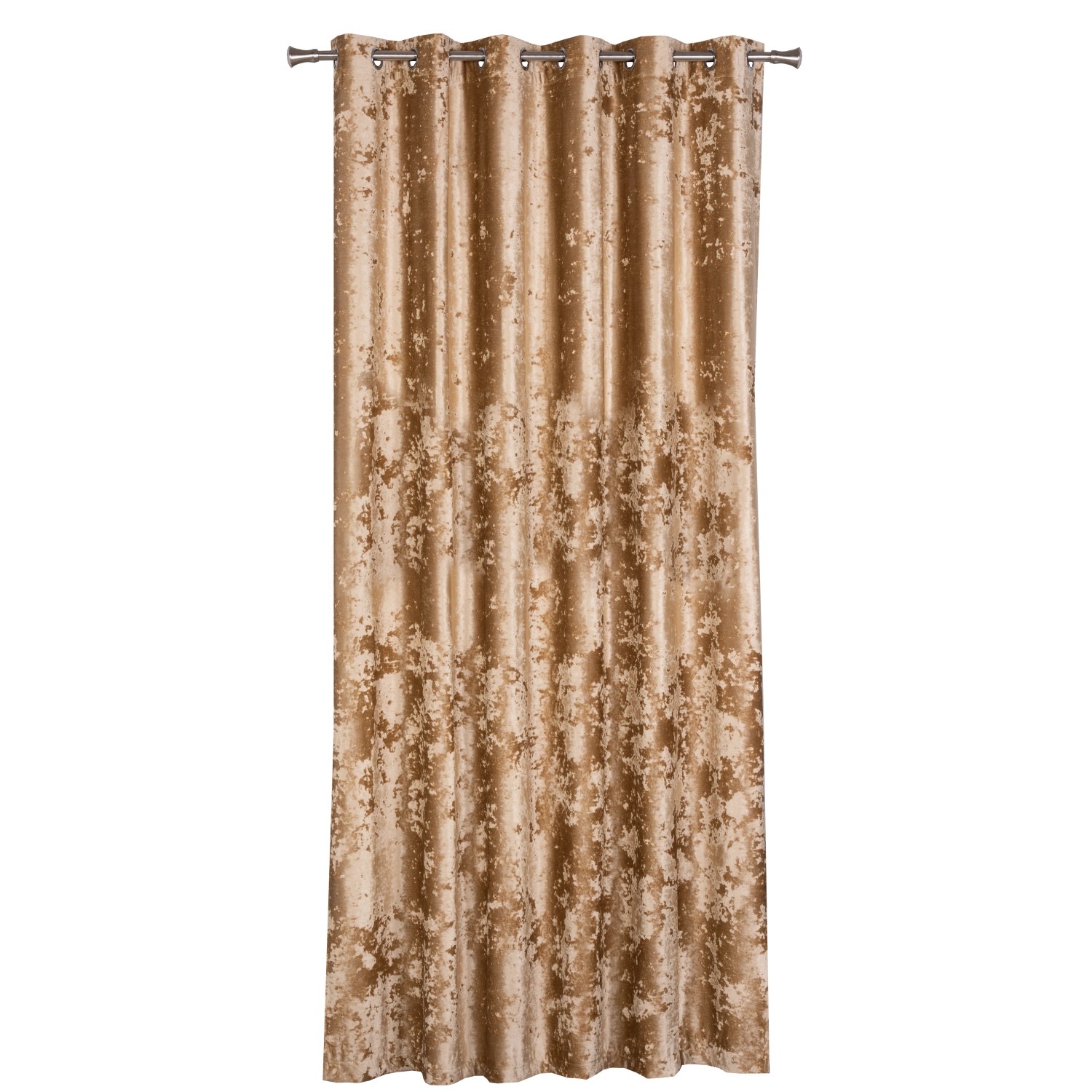 SPLENDID Závěs FROSTY s očky, zlatá, 200 x 260 cm