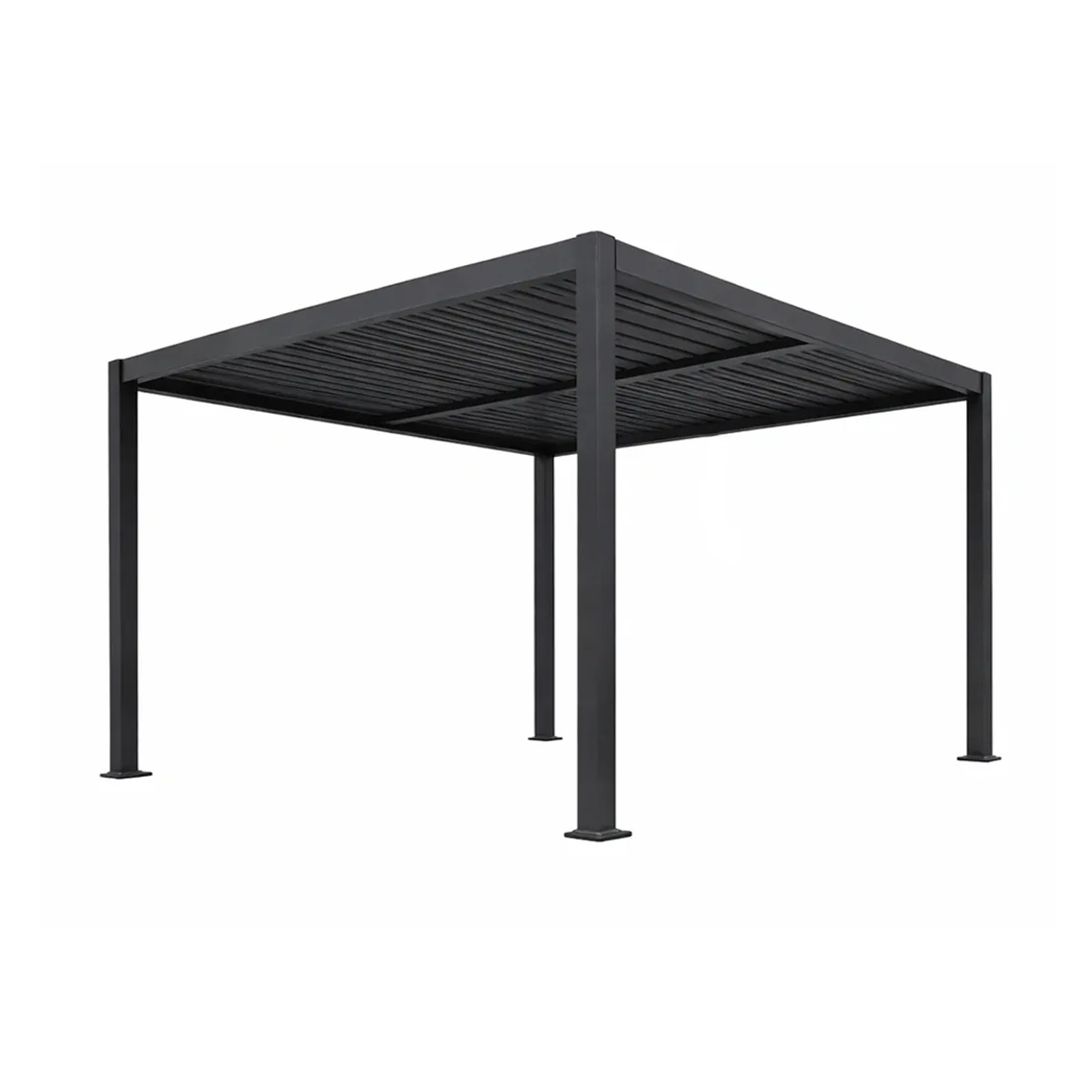 MARIMEX Pergola bioklimatická hliník, antracitová, 3 x 4 m
