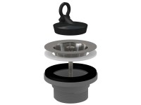 Alcadrain Výpusť dřezová A33-ECO, 6/4