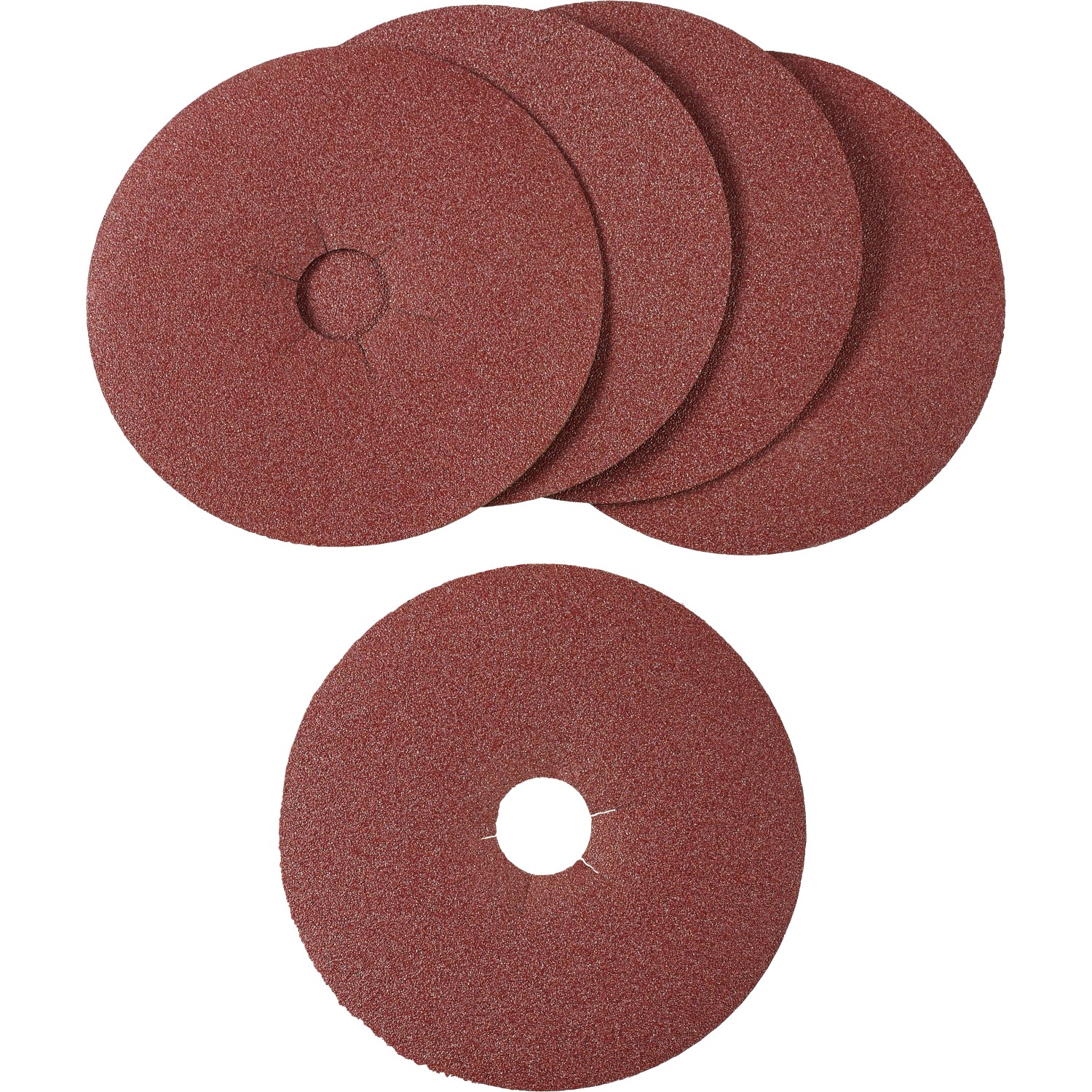 LUX Fíbrový kotouč Classic zrnitost 100, 5 ks, pr. 125 mm