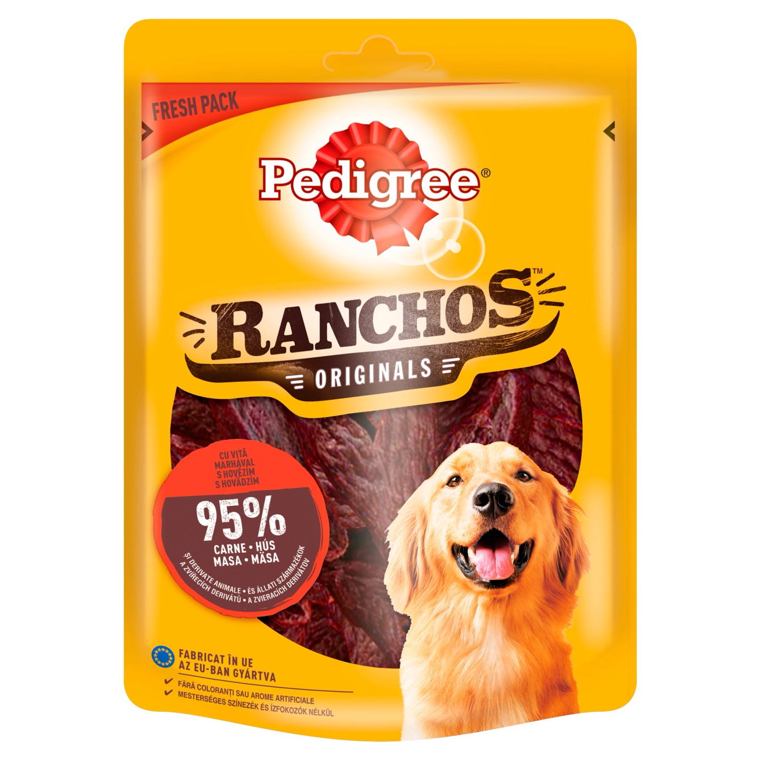 Levně Pedigree Pamlsek pro psy Ranchos hovězí 70 g
