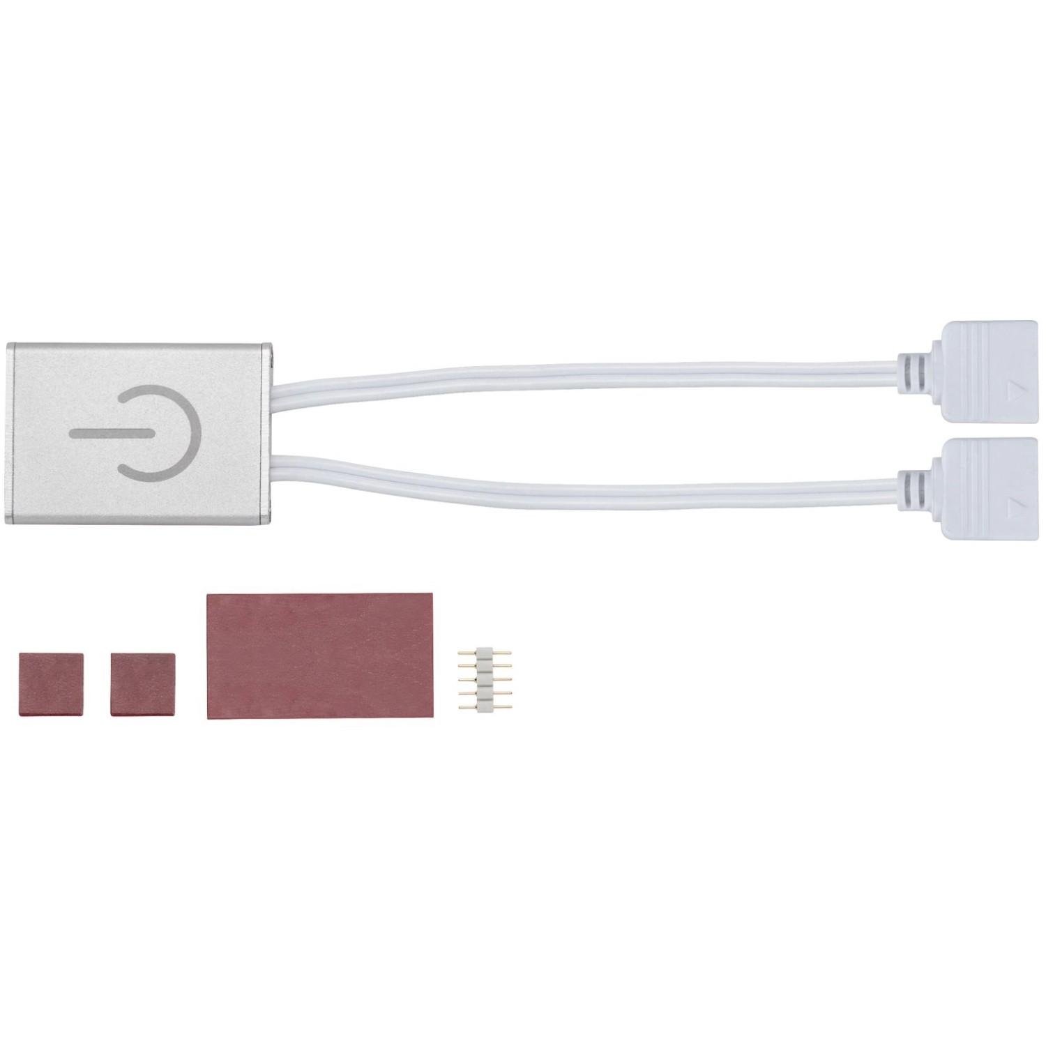 Paulmann Function MaxLED Touch Switch 24 V DC max. 144 W stříbrný kov