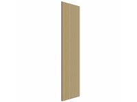 Denpanels Akustický panel FOILED dub světlý černá plsť 240 x 60 x 2 cm Denpanels Akustický panel FOILED dub světlý černá plsť 240 x 60 x 2 cm