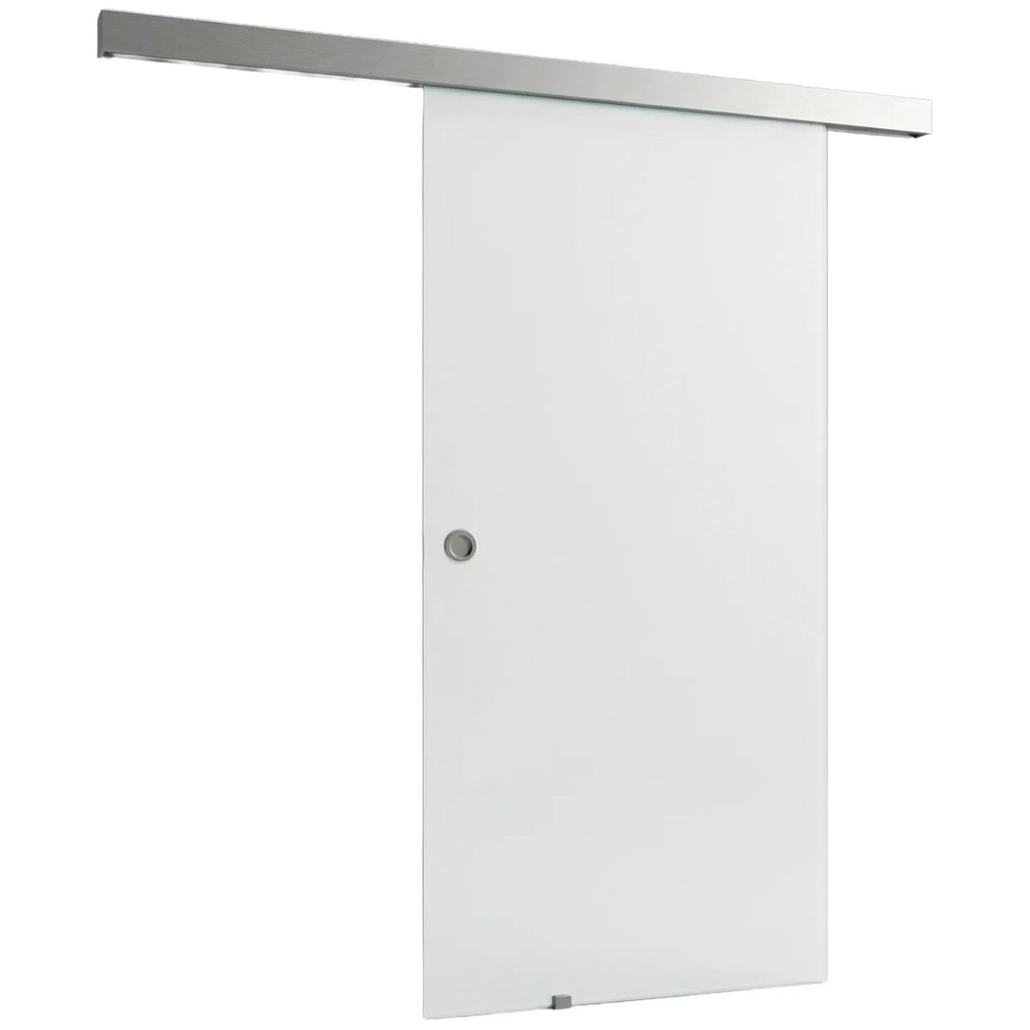 Doorlegro Posuvné dveře EasySlide 65 - set, satin/nerez, 205 x 90 cm