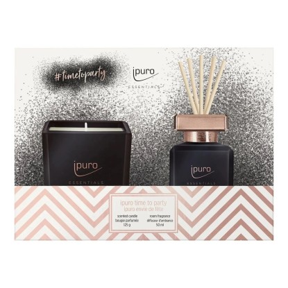 Ipuro ESSENTIALS Dárková sada Time to Party 125 g + 50 ml