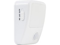 Noční LED světlo s detektorem pohybu na baterie, bílé