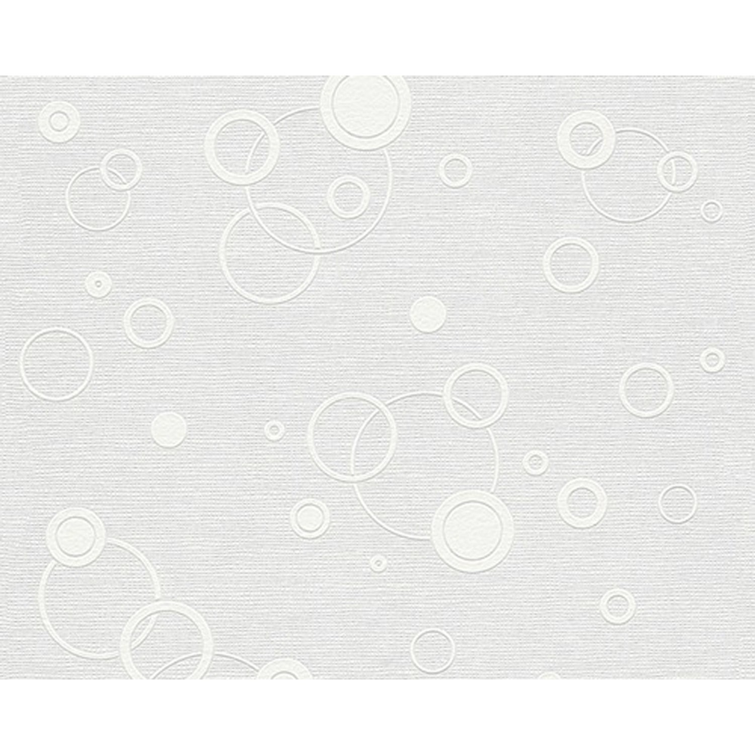 A. S. Creation Přetíratelná vliesová tapeta Meistervlies Creativ bílá 960610