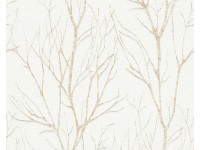 A. S. Creation Vliesová tapeta Attractive Blooming béžová