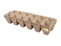 Květináč rašelinový se zářezem 24 ks, 6 x 6 cm Květináč rašelinový se zářezem 24 ks, 6 x 6 cm