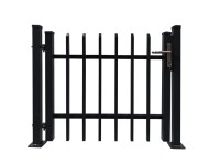 Floraworld Dekor. jednokřídlá branka Porto k přip.hmožd. antracit 120 x 100 cm