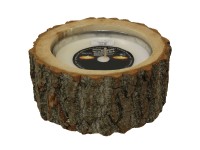 Sunny Garden Svíčka ve svícnu z plátu stromu, pr. 16 x 7,5 cm Sunny Garden Svíčka ve svícnu z plátu stromu, pr. 16 x 7,5 cm