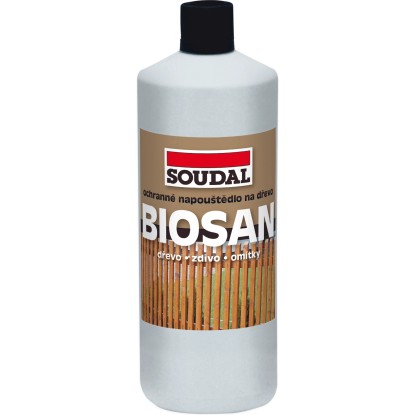Soudal Ochranné napouštědlo na dřevo Biosan 1 kg