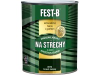 FEST-B Antikorozní nátěr na železo 2v1 na střechy S2141, 0570 tm. zelená, 800 g