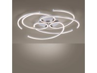 Paul Neuhaus Stropní LED svítidlo Danilo, 3x12 W, 3 000 K, ocel, pr. 72 cm