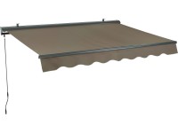 OBI Kazetová markýza taupe 300 x 200 cm