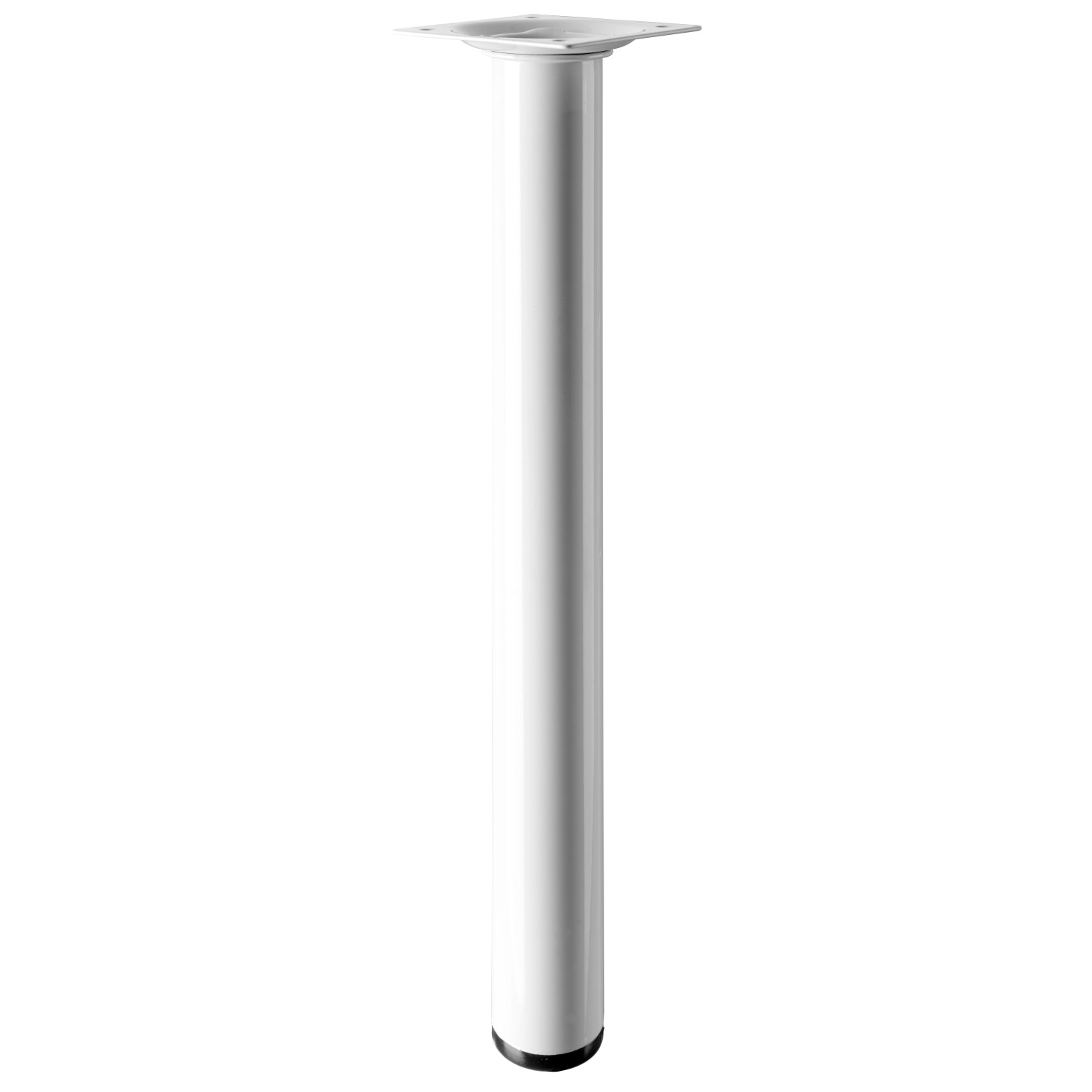 Hettich Nábytková noha kulatá, bílá, pr. 30 x 300 mm