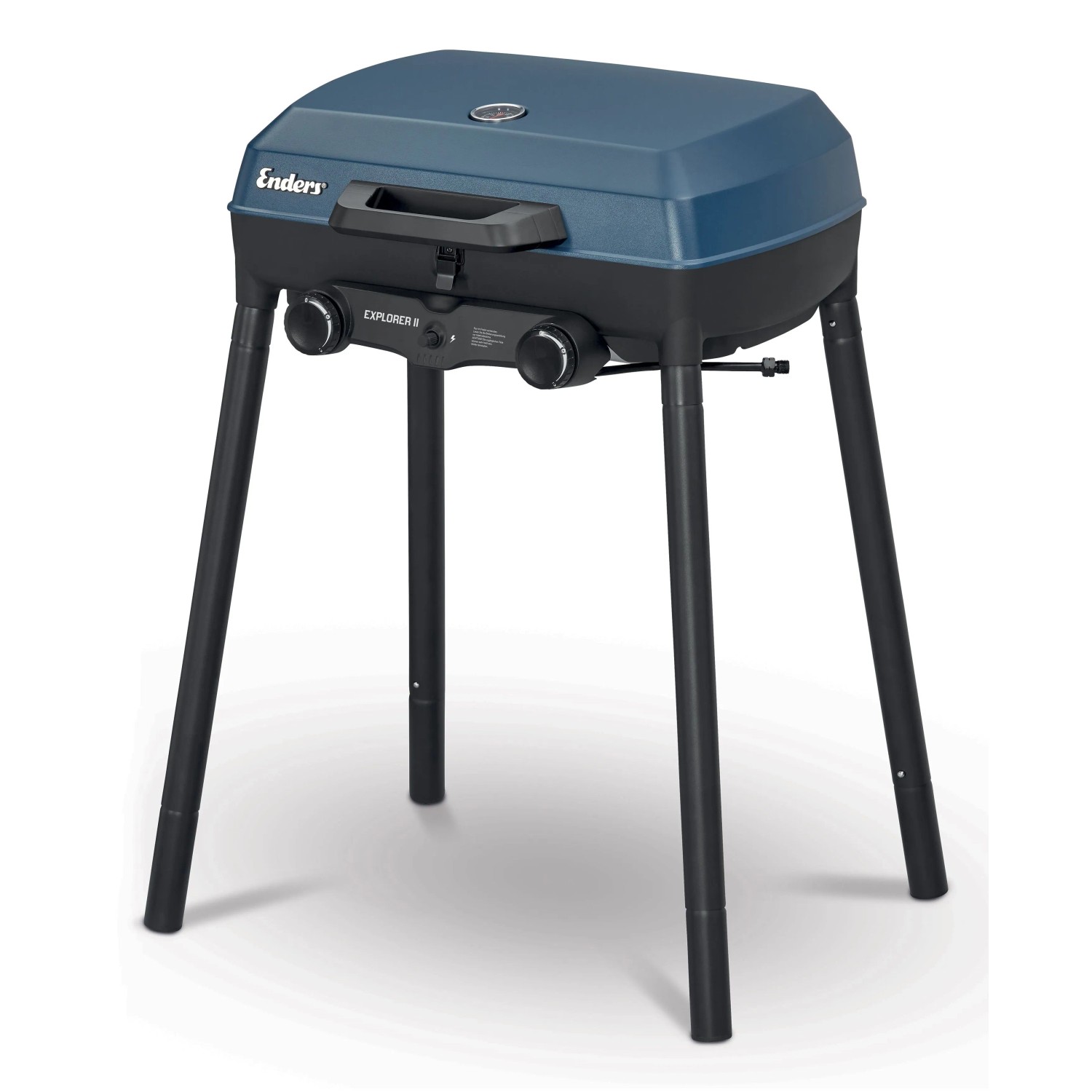 Enders Campingový plynový gril Explorer II 2 x 2,2 kW, 60 x 48 x 78 cm