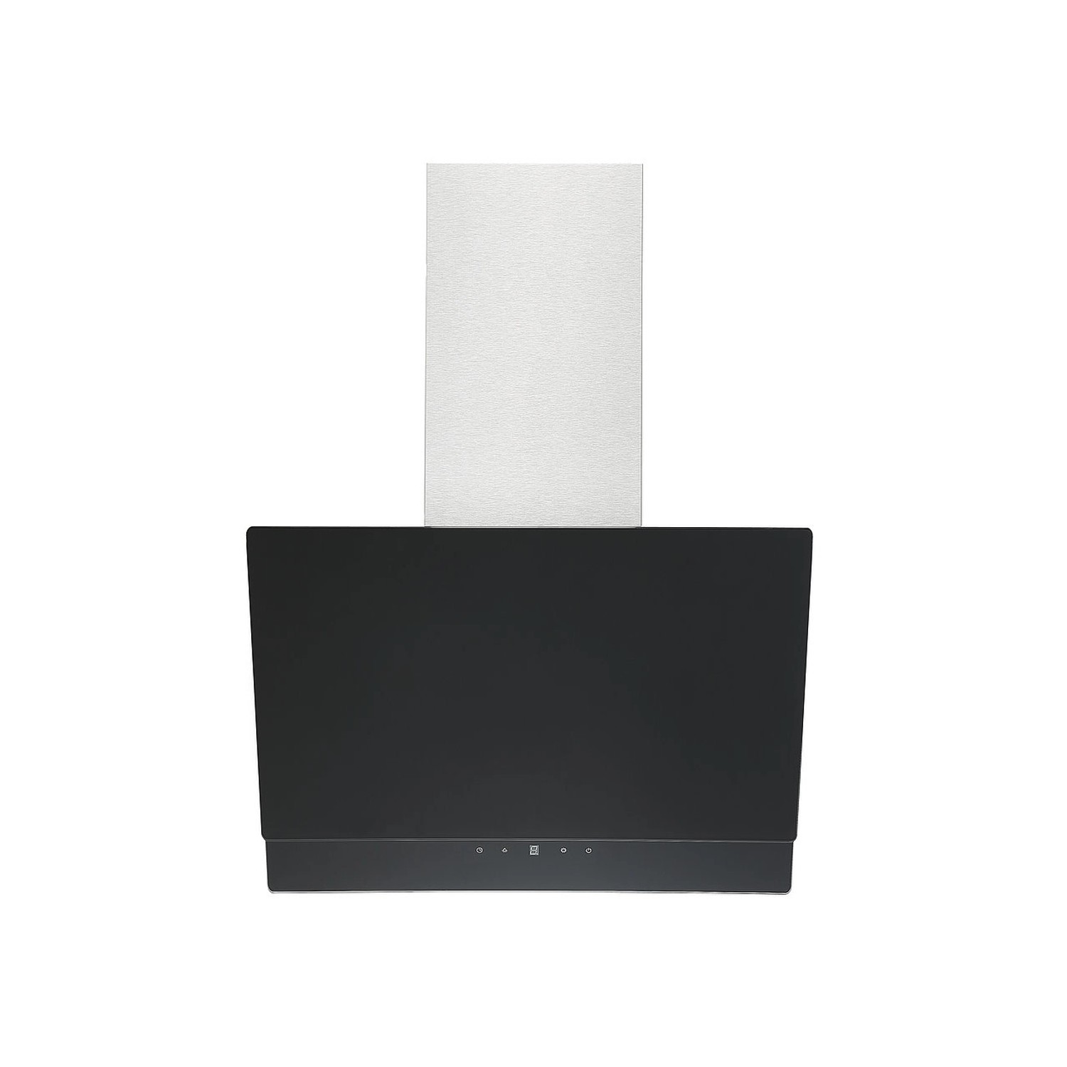 Respekta Šikmá digestoř Selena CH77060SA, černá, 78-108 x 60 x 31,3 cm