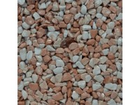 Den Braven Mramorové kamínky růžová 3 mm - 6 mm 25 kg