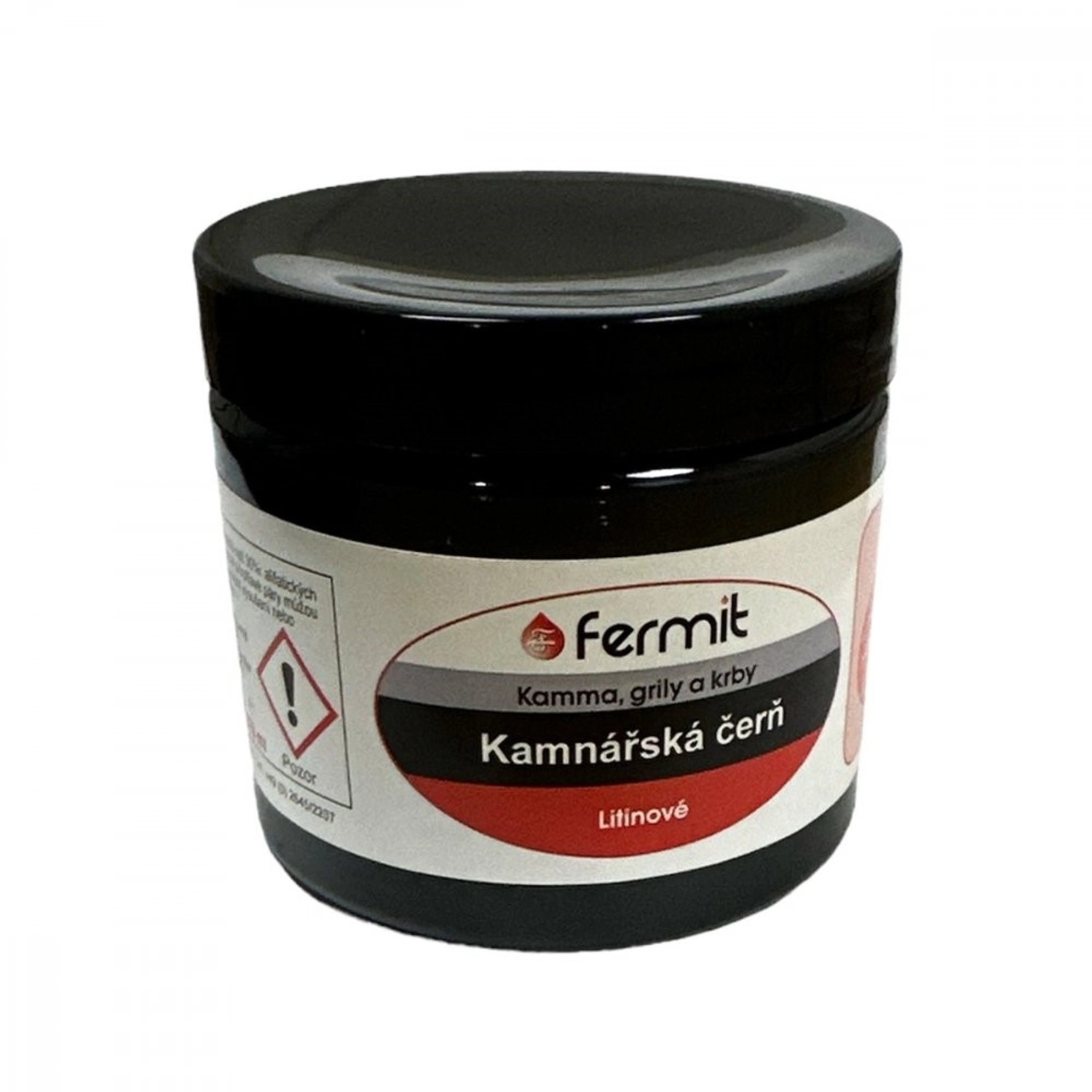 Fermit Černidlo na kamna, grily a krby GRAFIT, plechovka 220 ml