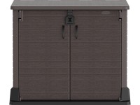 Duramax Zahradní úložný box StoreAway 850 l, hnědá, 130 x 110 x 74 cm