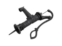 LUX Ruční stojanová pumpa Nostalgie, černá