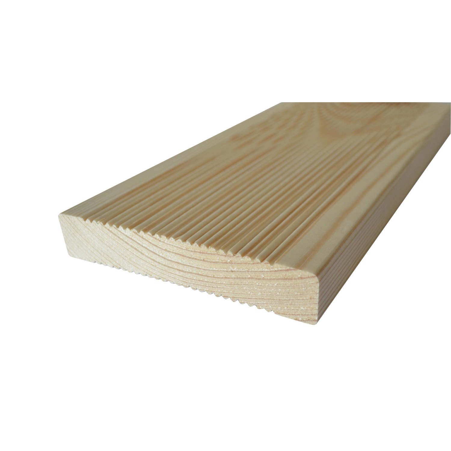 Asko Terasové prkno severská borovice, jemná drážka, 26 x 146 x 3300 mm