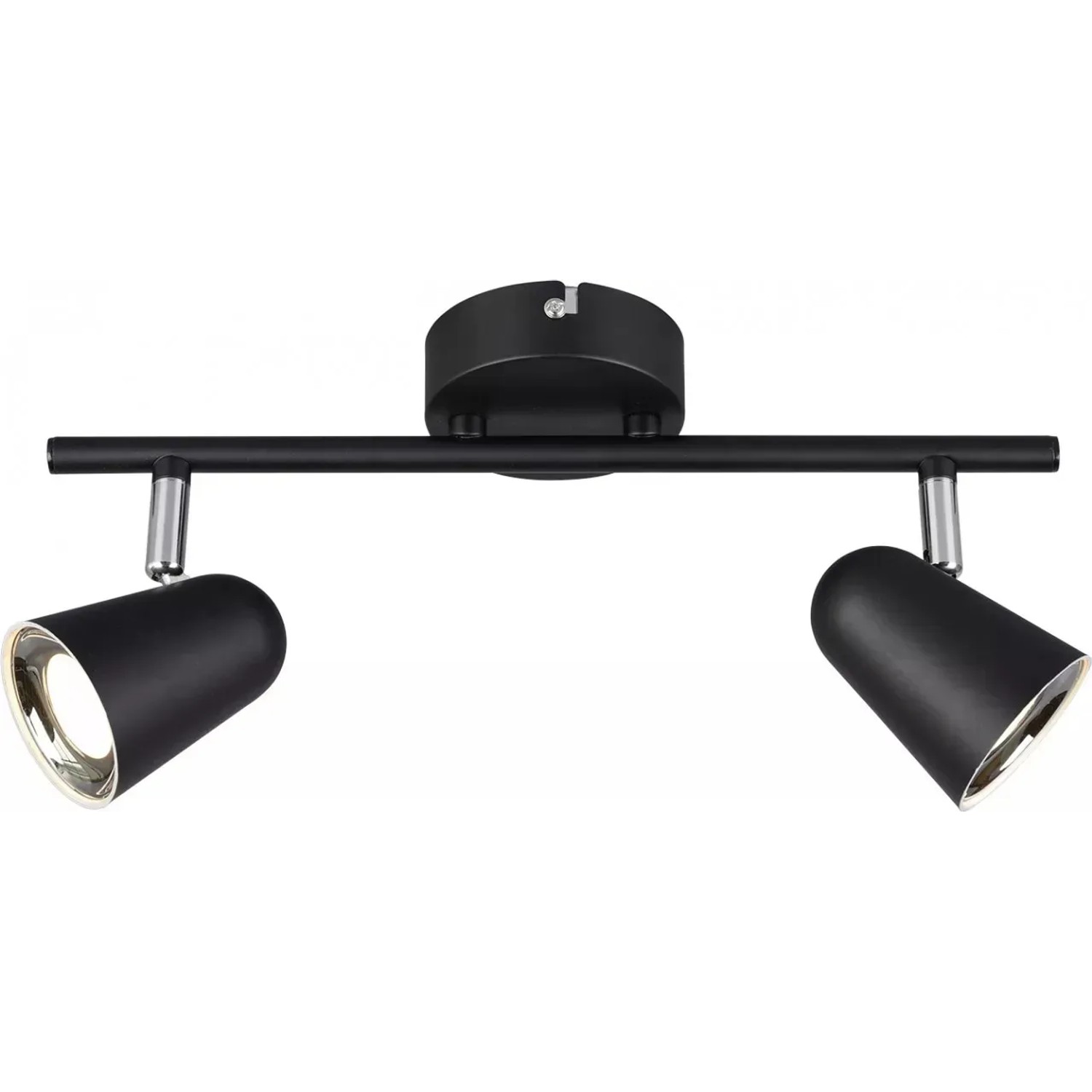 Reality 2-bodové svítidlo Toulouse černé matné