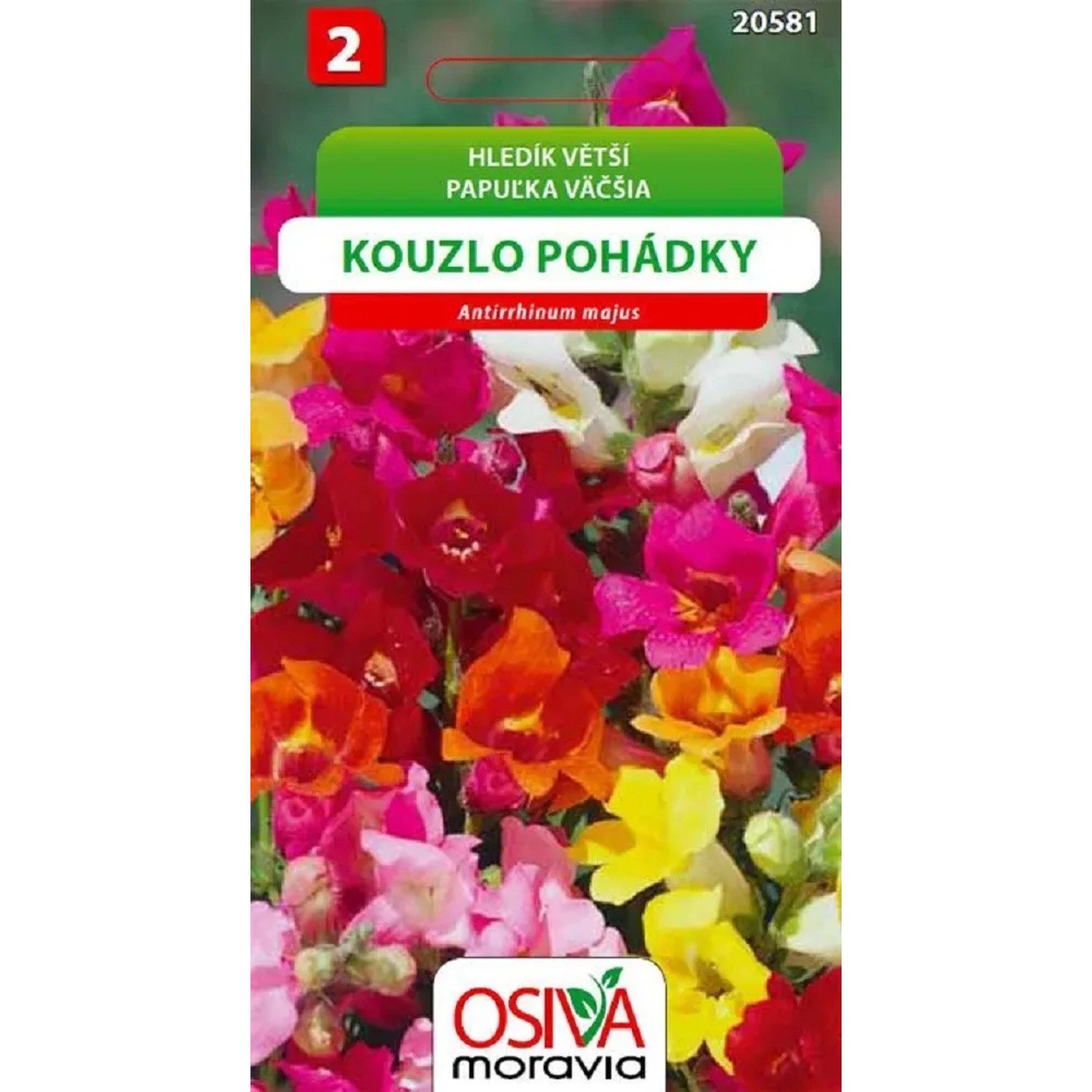 Semínka Hledík větší Kouzlo pohádky (Antirrhinum majus)