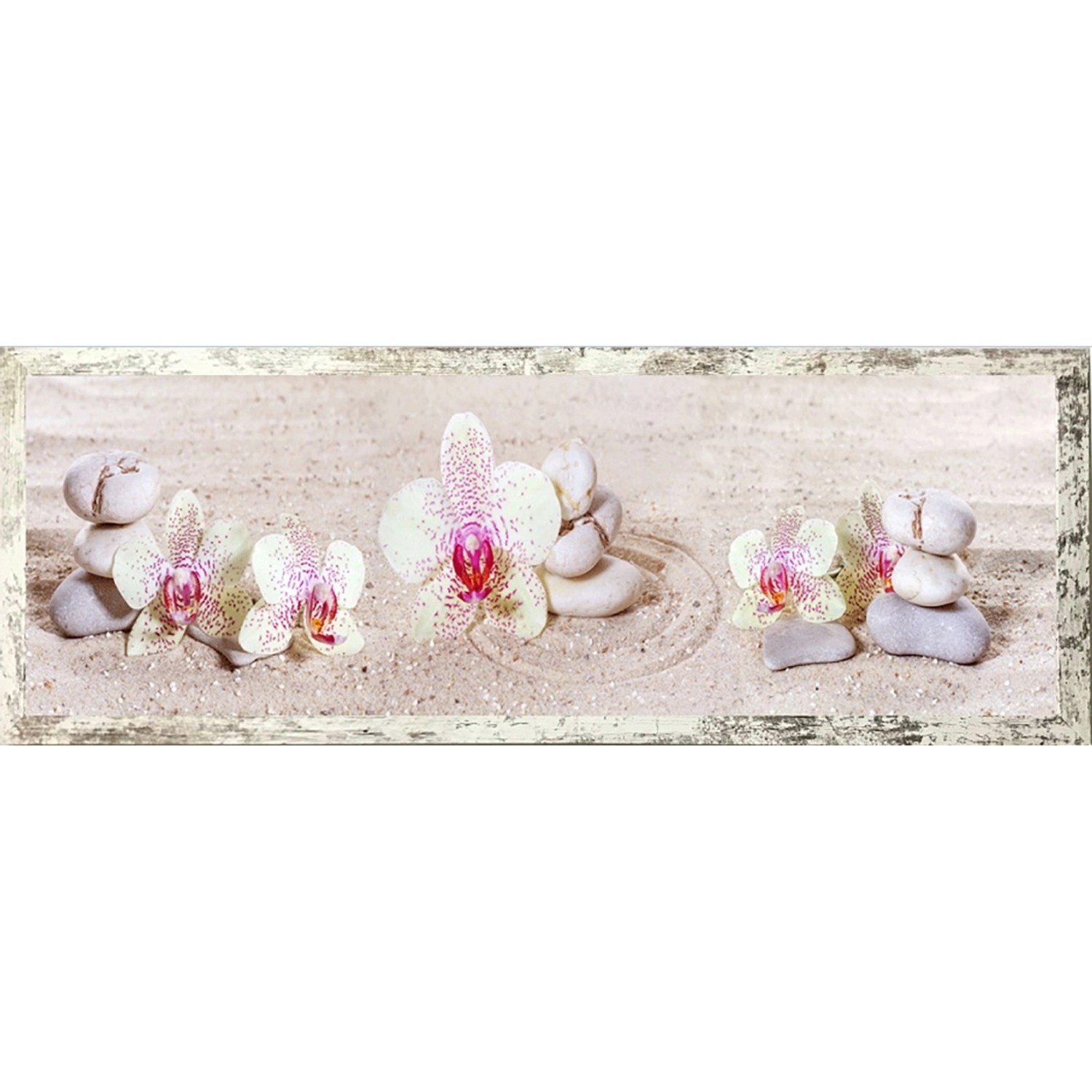 Bondecor Obraz, MDF rám, Fengshui 30 x 90 cm