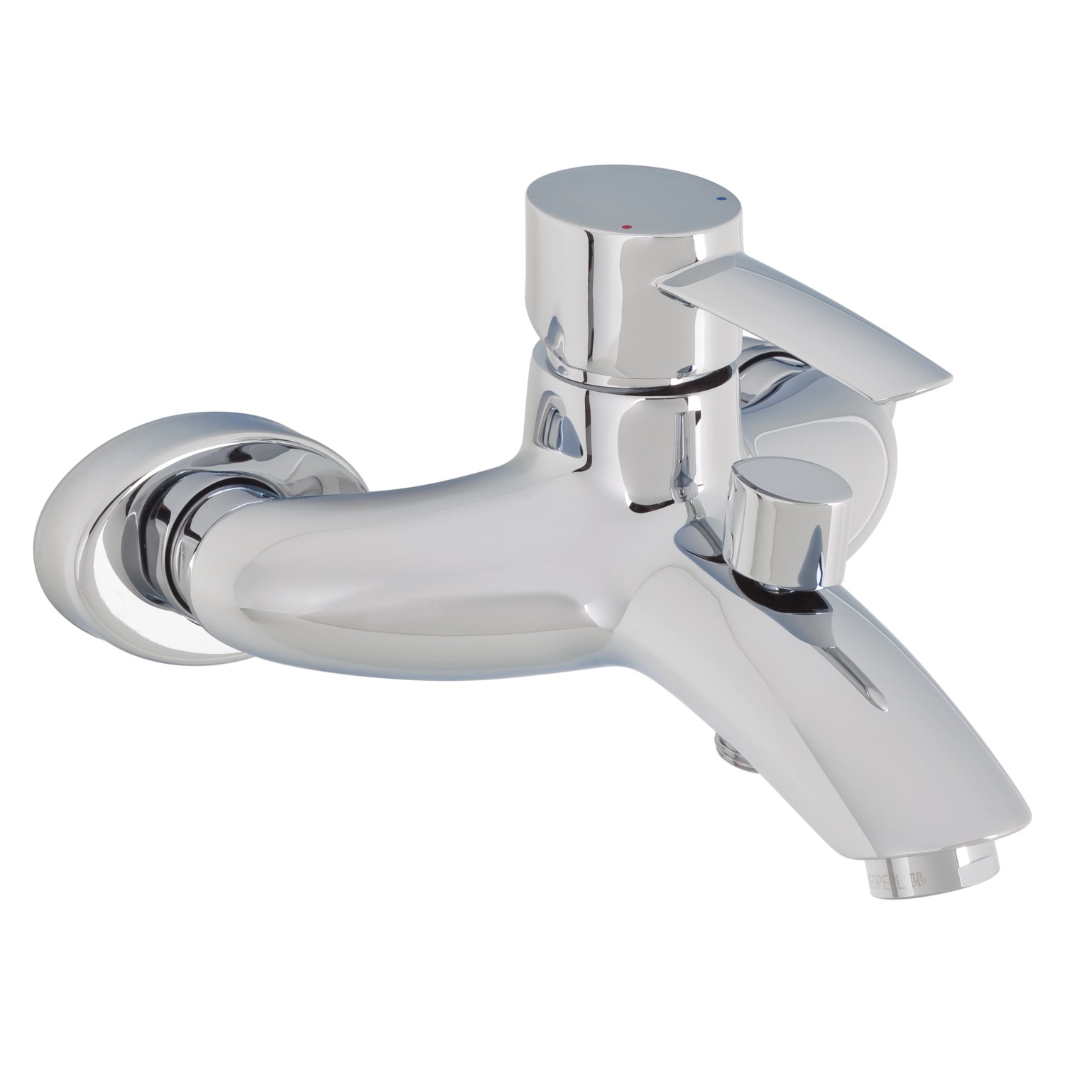 OBI Páková vanová napouštěcí baterie Keri chromovaná rozteč 150 mm