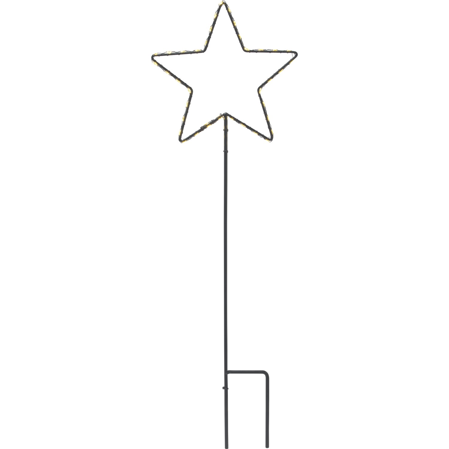 Vánoční zahradní LED zápich, 40 diod, různé druhy, 60 cm