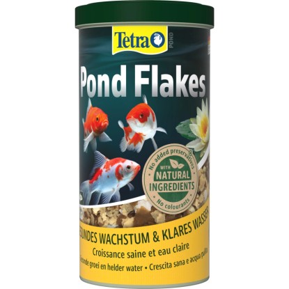 Tetra Pond Plovoucí krmivo pro mladé ryby Flakes, 1 l