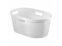 Curver Koš na prádlo Infinity 40 l, bílý, 585 x 265 x 385 mm