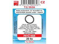 Sada gumových O kroužků, 20 ks Sada gumových O kroužků, 20 ks