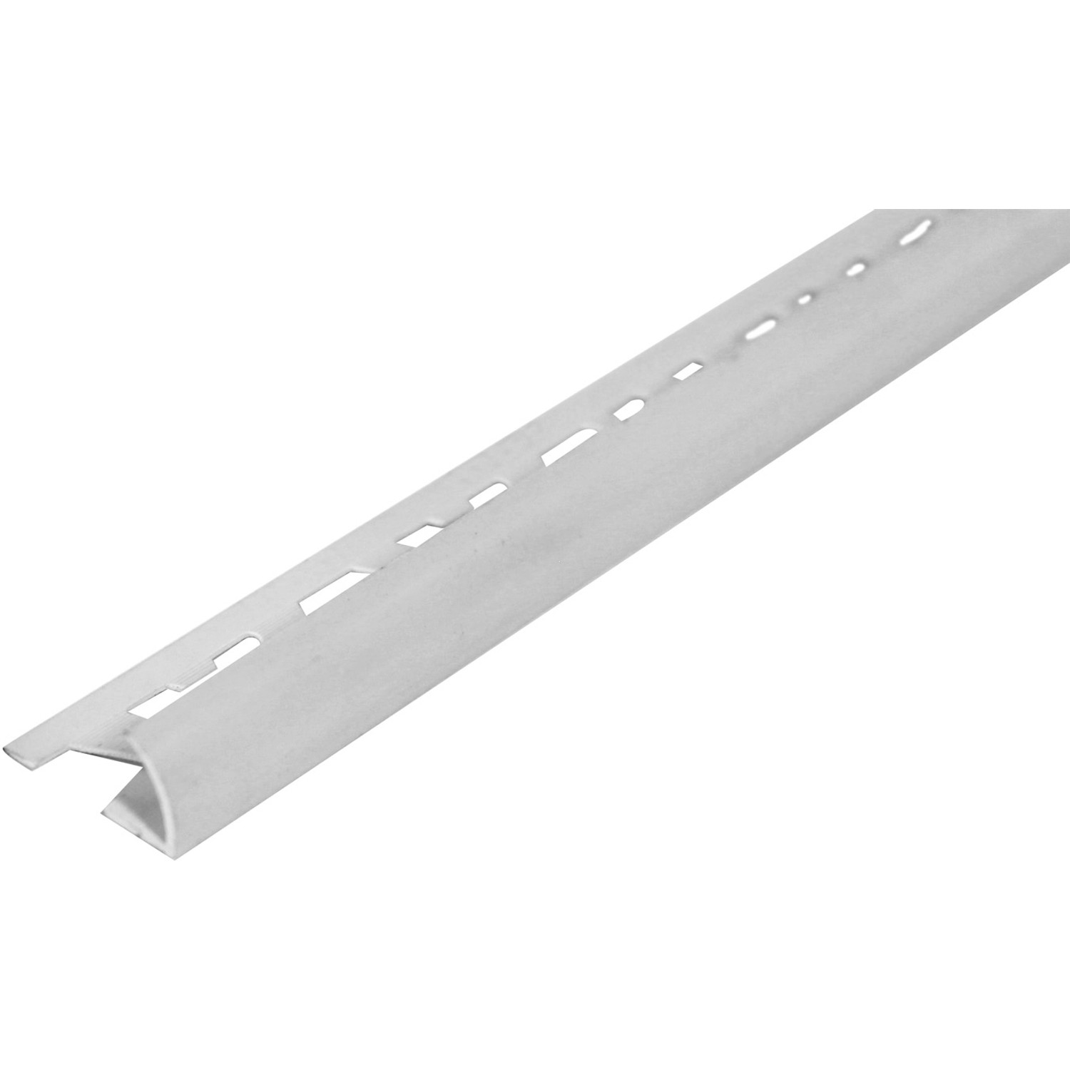 Arcansas Ochranný profil OPENROUND PVC světle šedý 10 x 21,5 x 2500 mm